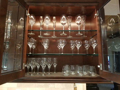 China Hutch Cabinet Glass