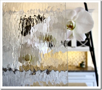 Decorative Glass ~ Transform Your Kitchen Cabinets or Entry Way