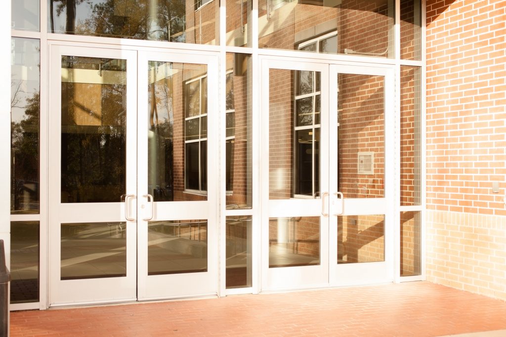 Commercial Building Glass Doors