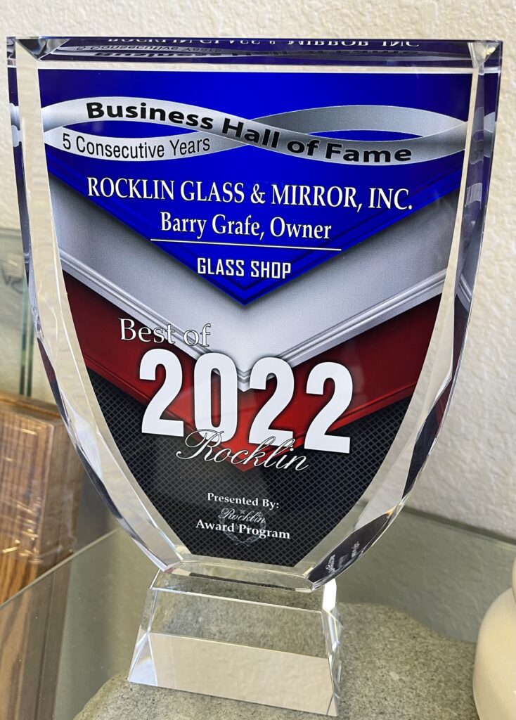 Business Hall of Fame 5 Consecutive Years